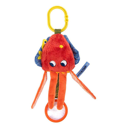 Moulin Roty Activity Rattle, Octopus - Les Aventures de Paulie