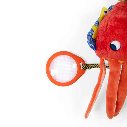 Moulin Roty Activity Rattle, Octopus - Les Aventures de Paulie