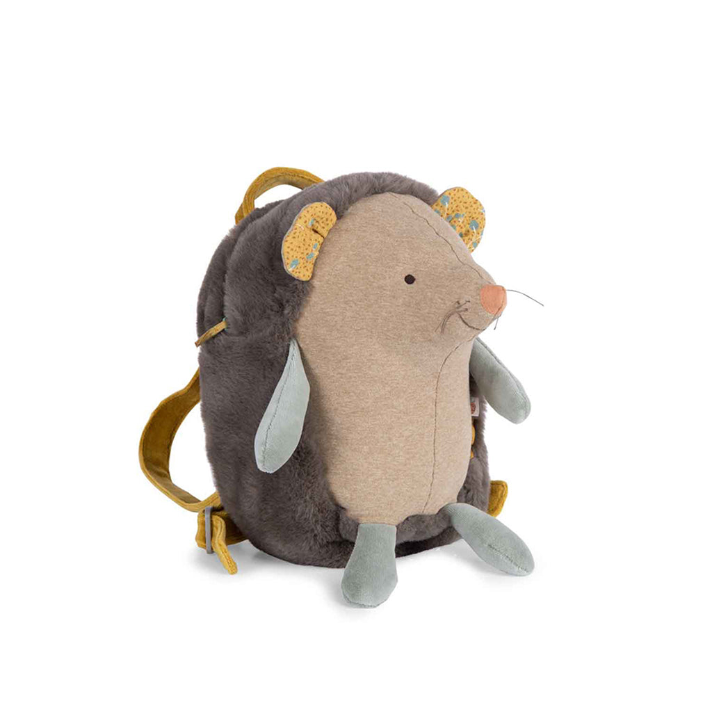 Moulin Roty Backpack with Hedgehog, 32 cm
