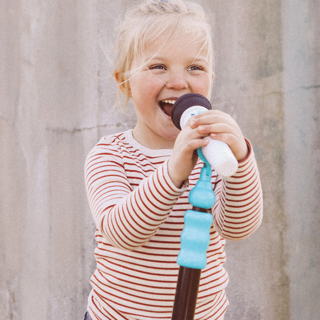 B Toys Microphone with Stand and Light Show