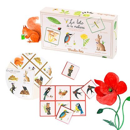 Moulin Roty billedlotteri, Le jardin vendespil til børn