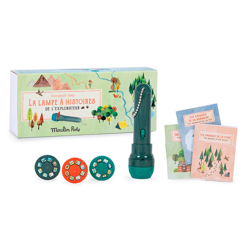 Moulin Roty lygte skyggespil, Fortæl en historie om dyr