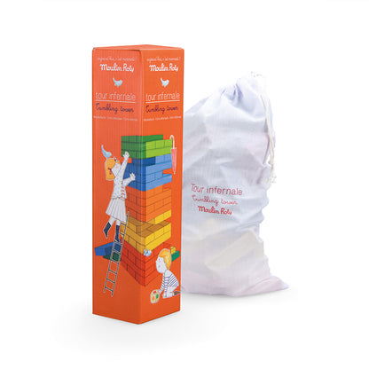 Moulin Roty Game, Tumbling Tower
