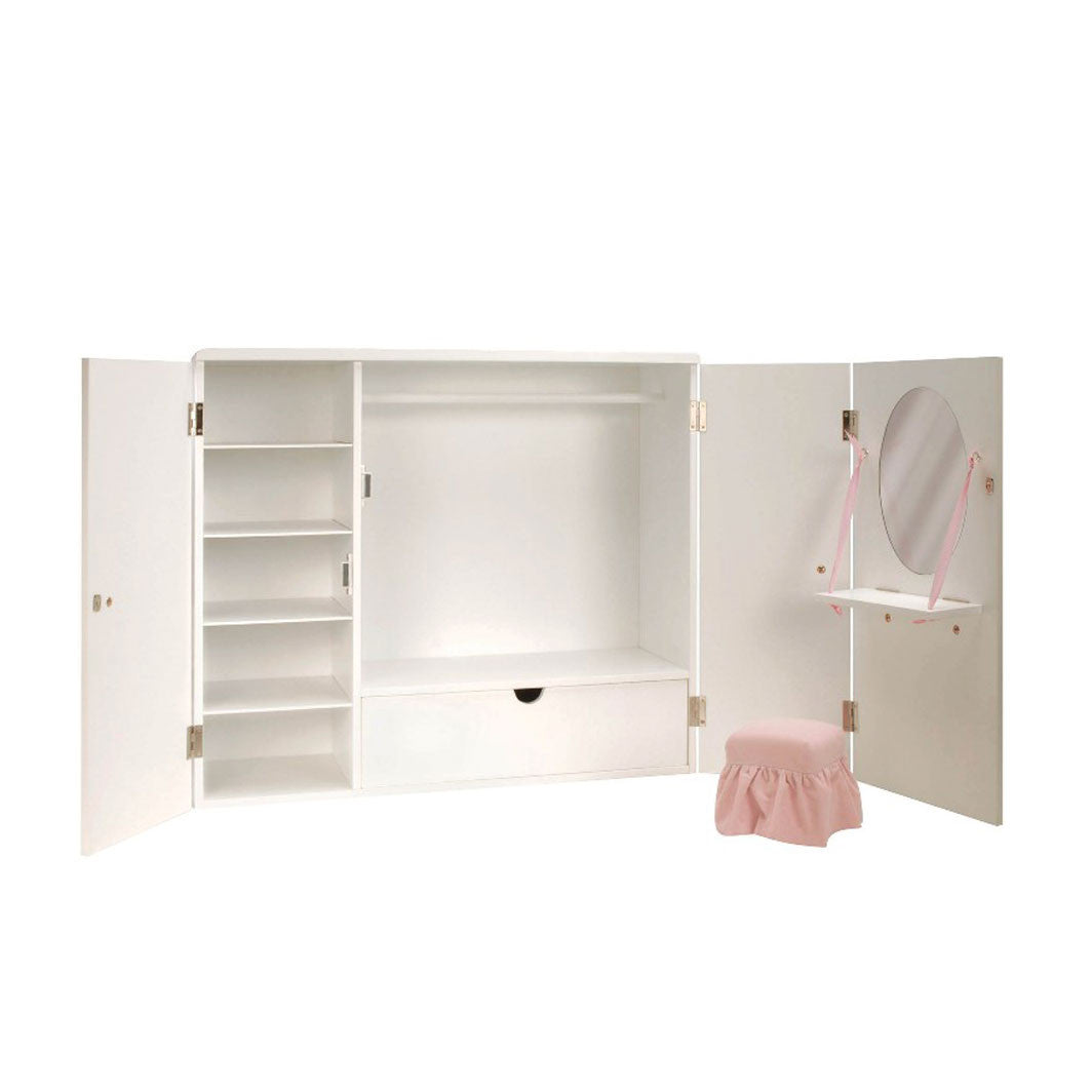 Our Generation Wooden Wardrobe - Doll Accessories