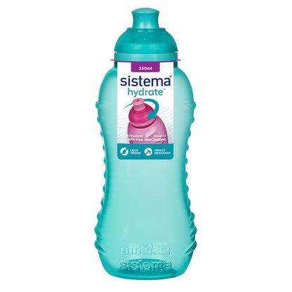 Sistema Water Bottle, Minty Teal, 330 ml