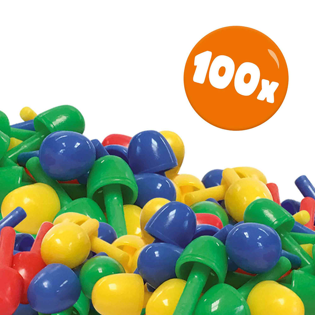 SES Creative Peg Mosaic – 100 Pieces