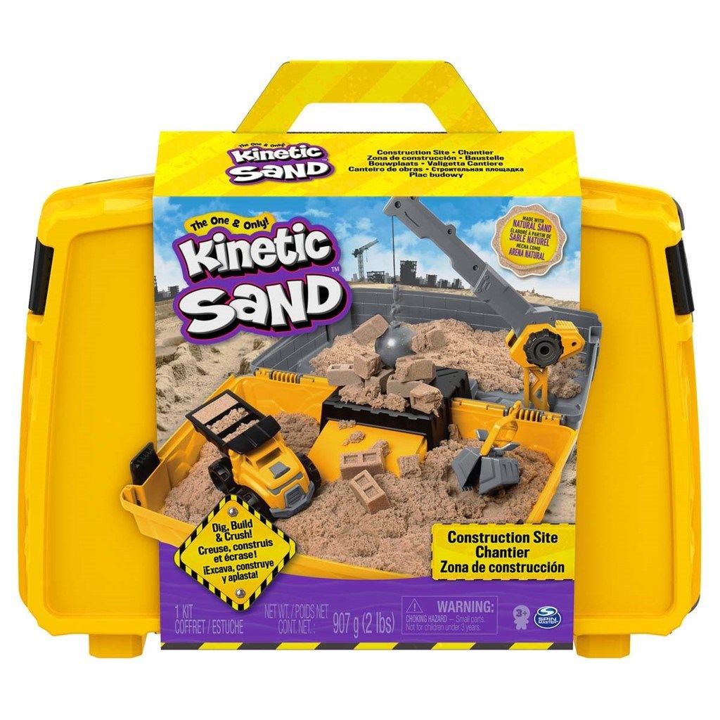 Kinetic Sand, Magic Sand, Construction Folding Sandbox