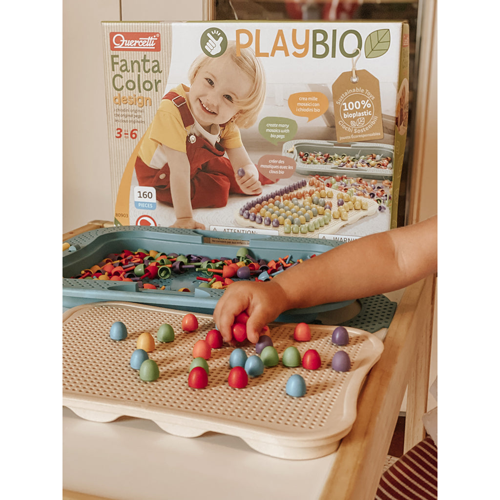 Quercetti Pegboard, Play Bio - Fantacolor Design