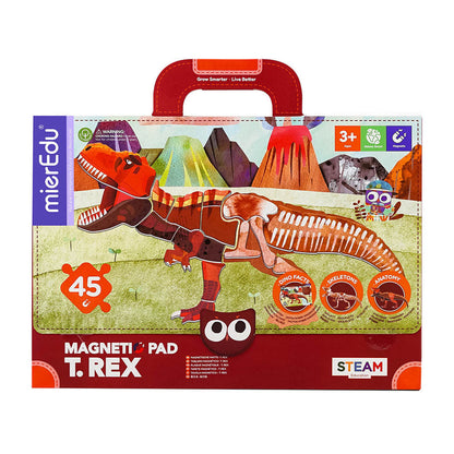 mierEdu, Magnetic Playboard/Puzzle - T Rex