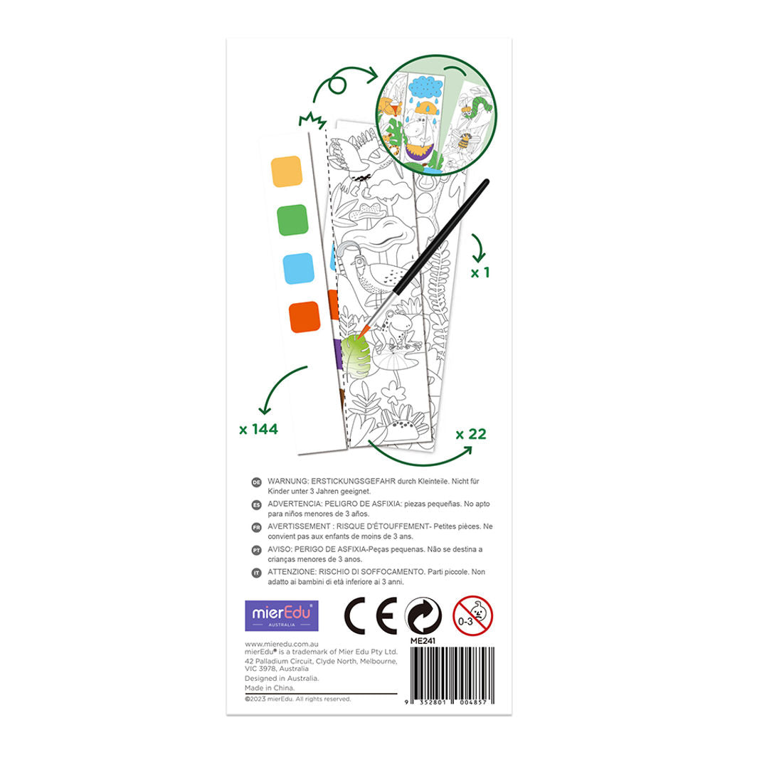 mierEdu, Watercolor Painting Book – Animal Friends