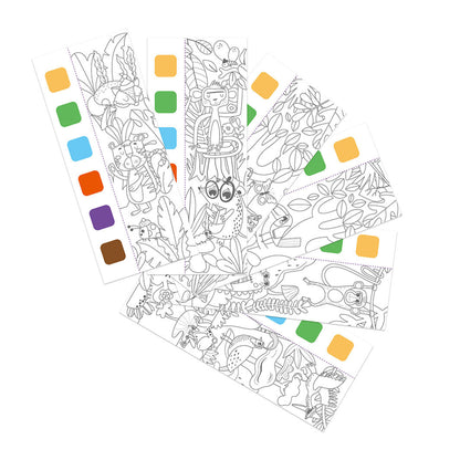 mierEdu, Watercolor Painting Book – Animal Friends