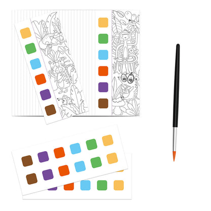 mierEdu, Watercolor Painting Book – Animal Friends