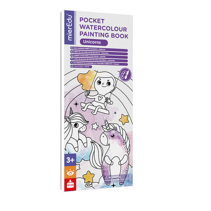 mierEdu, Watercolor Painting Book - Fantasy World