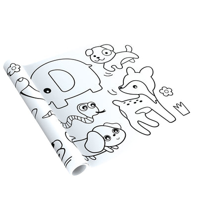 mierEdu, Giant Coloring Banner - Animals