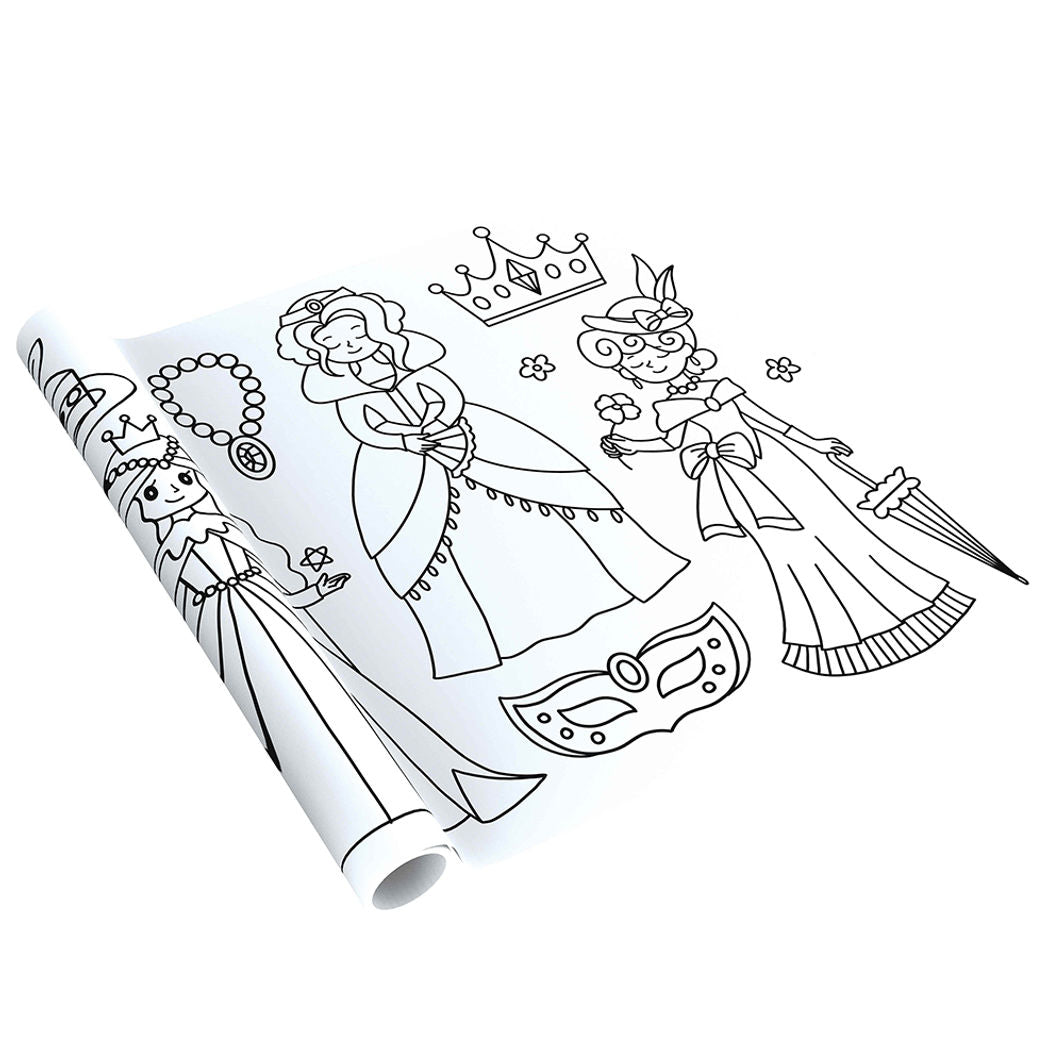 mierEdu, Giant Coloring Banner – Princesses