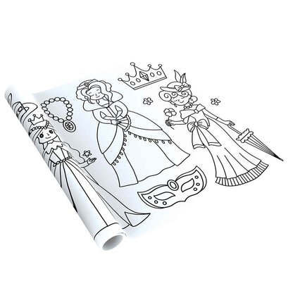 mierEdu, Giant Coloring Banner – Princesses