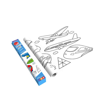 mierEdu, Giant Coloring Banner - Vehicles