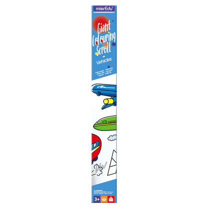 mierEdu, Giant Coloring Banner - Vehicles