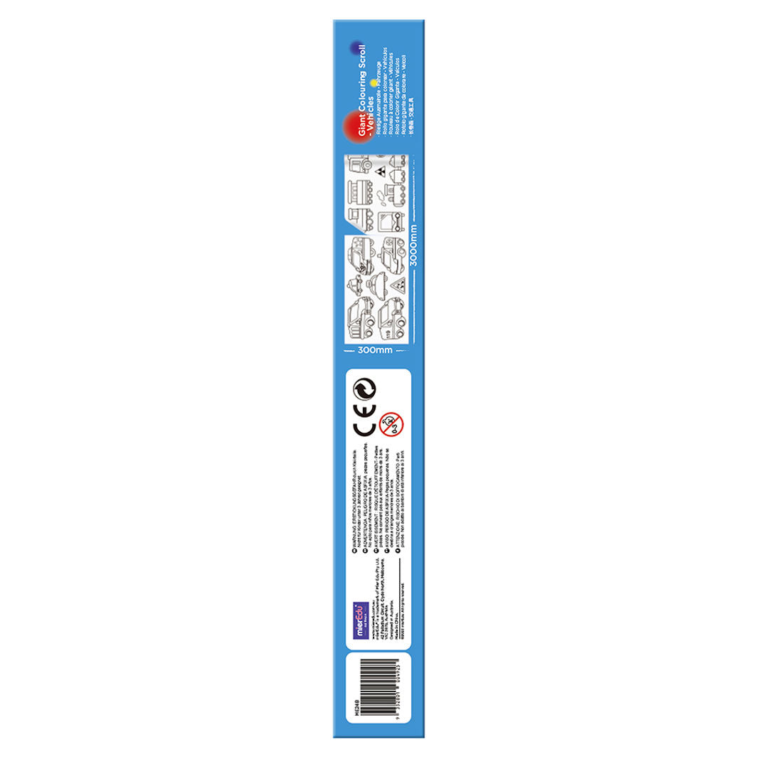 mierEdu, Giant Coloring Banner - Vehicles