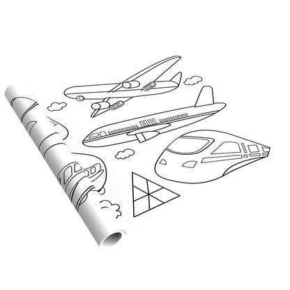 mierEdu, Giant Coloring Banner - Vehicles