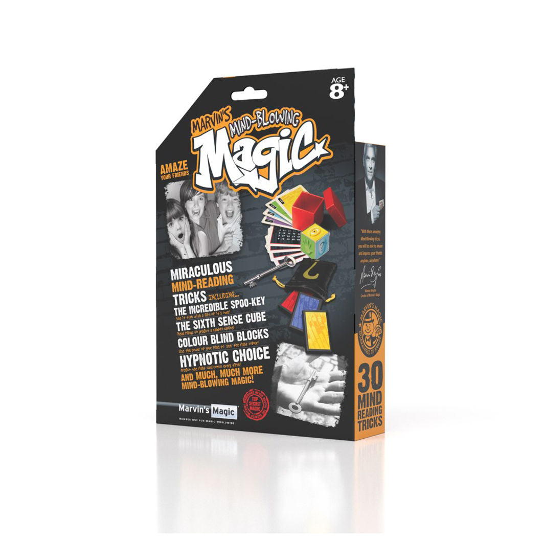 Marvins Magic, Magic Set with 30 Mind-Reading Tricks