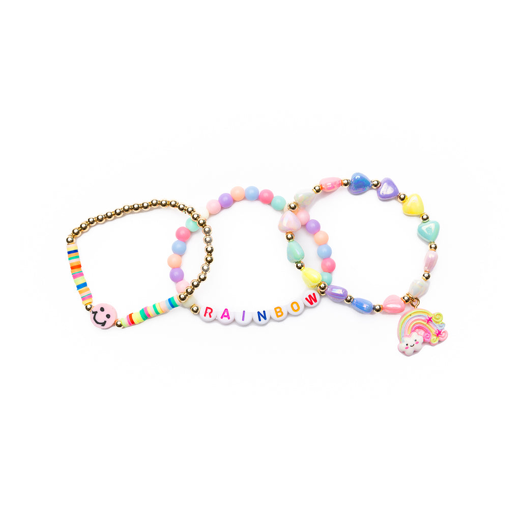 Great Pretenders Bracelet Set, 3 Pieces – Rainbow Smiles