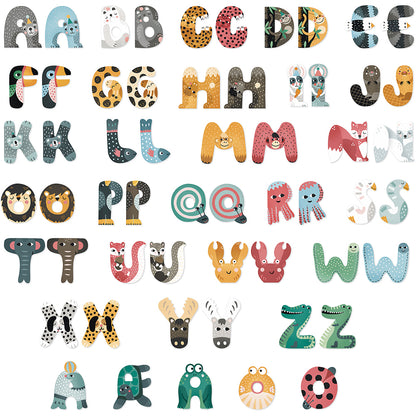 Vilac Animal Alphabet Letters, Design by Michelle Carlslund – A–Z