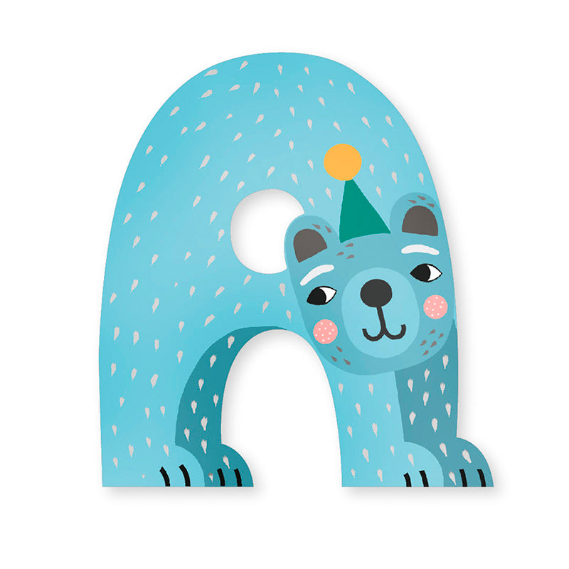 Vilac Animal Alphabet Letters, Design by Michelle Carlslund – A–Z