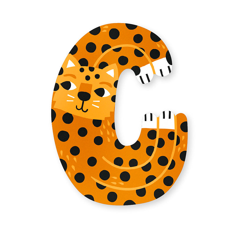 Vilac Animal Alphabet Letters, Design by Michelle Carlslund – A–Z