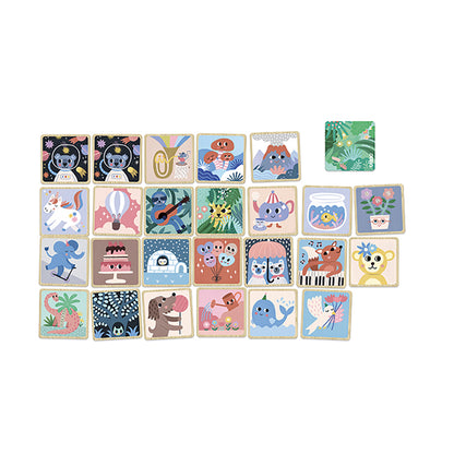 Vilac Memory Game by Michelle Carlslund, 48 Pieces