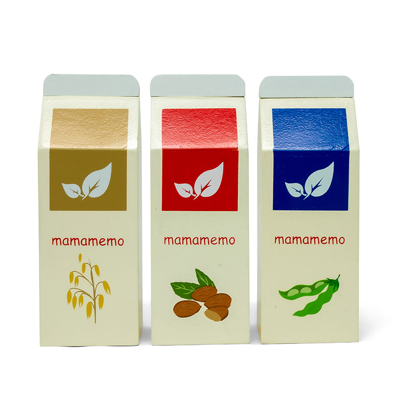 Mamamemo Wooden Play Food, Oat Drink