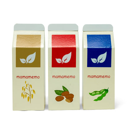 Mamamemo Wooden Play Food, Oat Drink