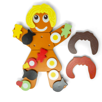 Mamamemo Wooden Play Food, Cake Lady