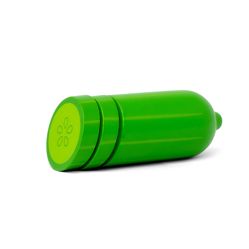 Mamamemo Wooden Play Food, Cucumber