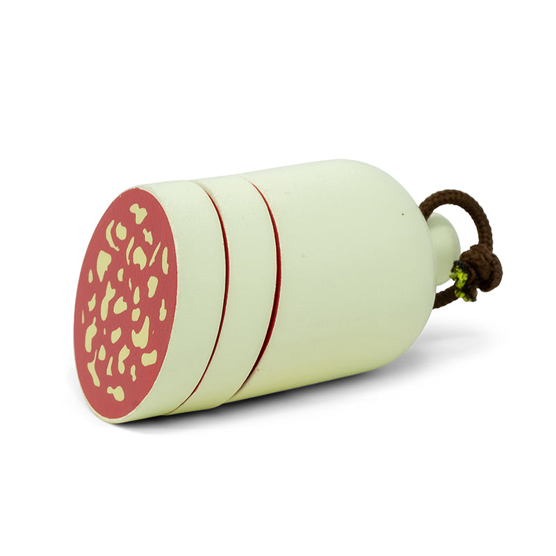Mamamemo Wooden Play Food – Italian Salami