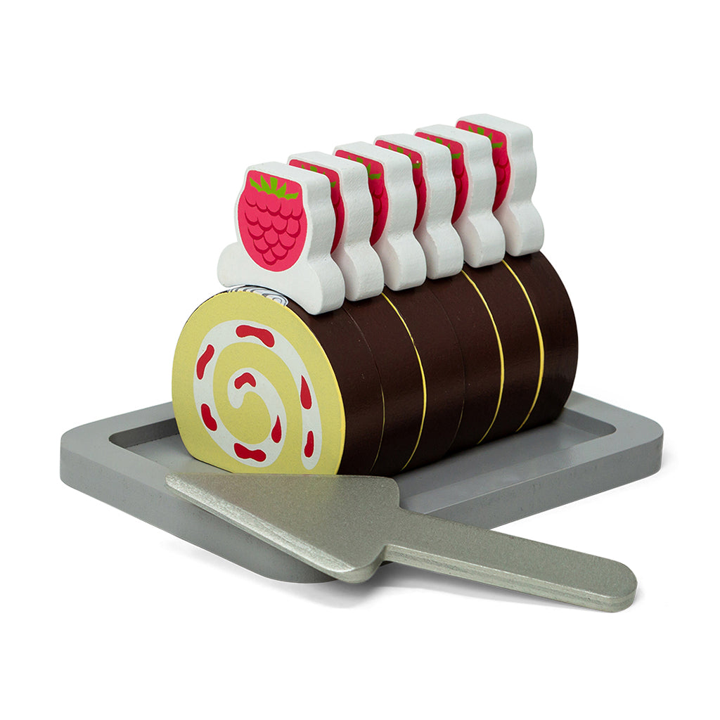 MaMaMeMo Wooden Play Food, Roulade