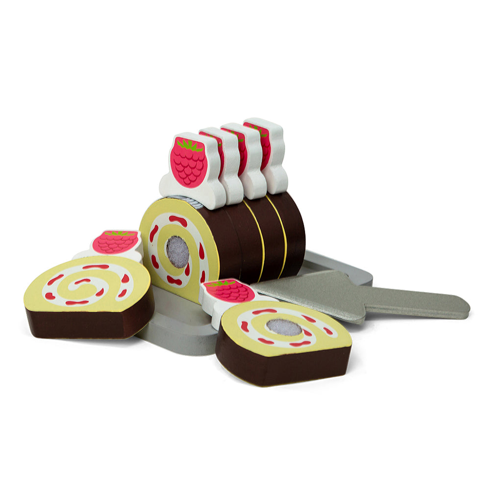 MaMaMeMo Wooden Play Food, Roulade