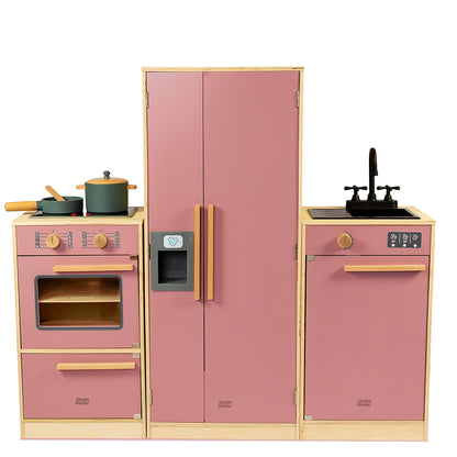 MaMaMeMo Stove with Oven and Hot Plates - Cherry Blossom