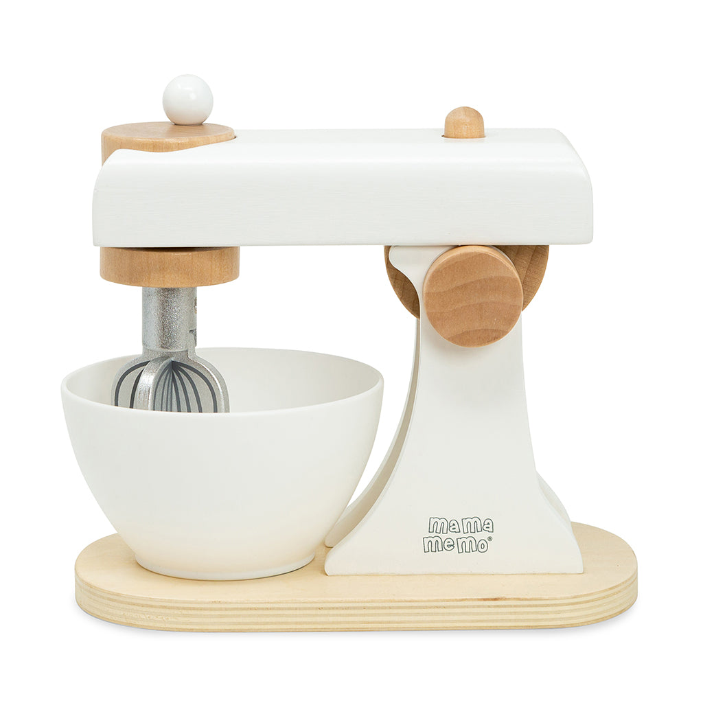 MaMaMeMo Mixer with Utensils - White