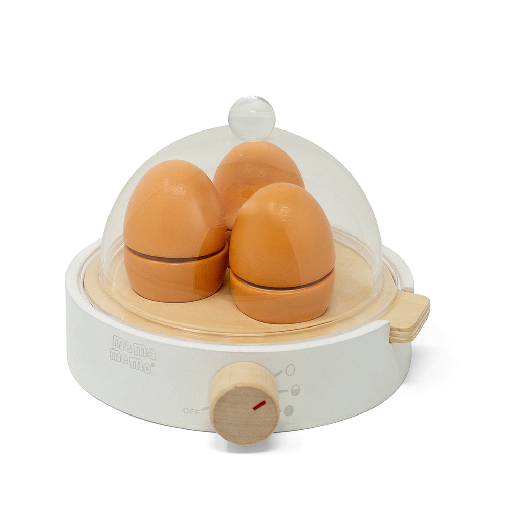 MaMaMeMo Egg Cooker - White
