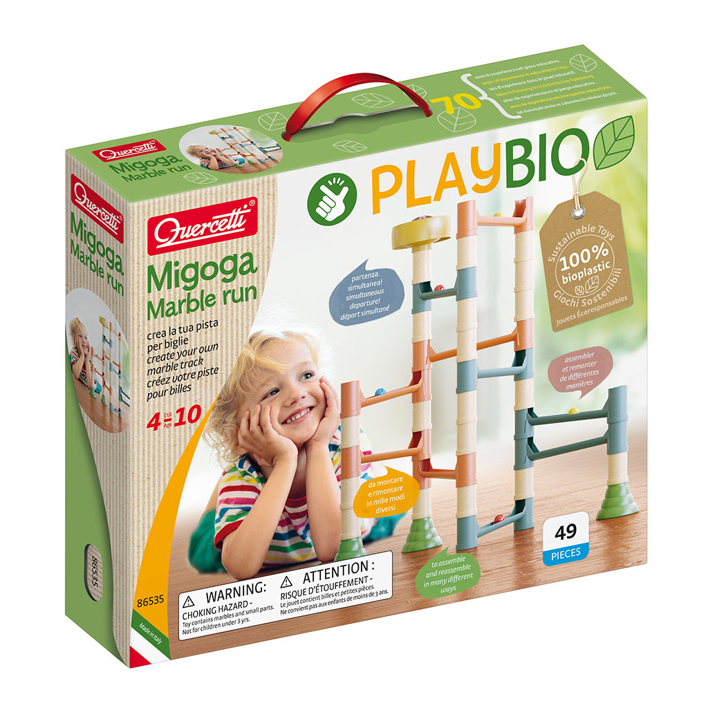 Quercetti Marble Run, Play Bio - Migoga Marble Run Basic