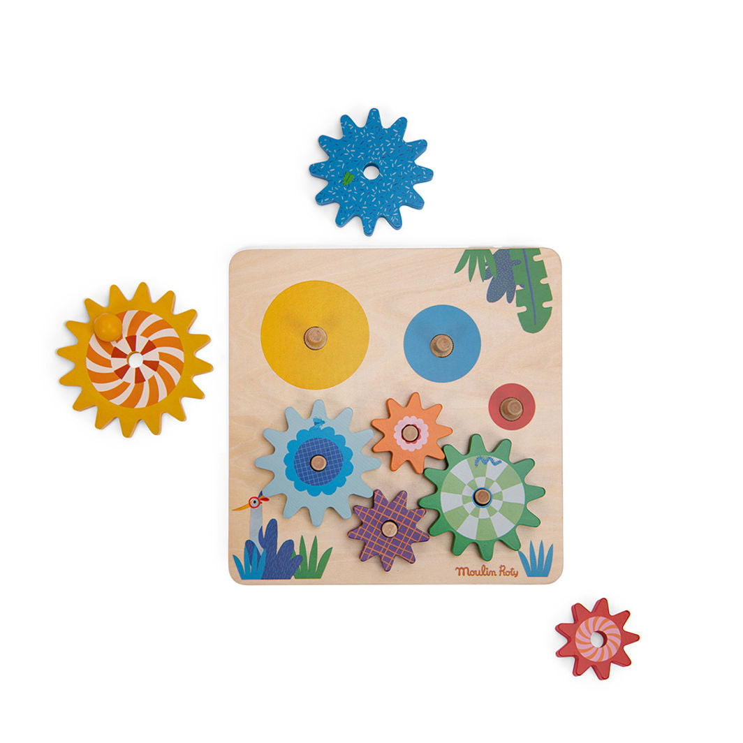 Moulin Roty, Gear Activity Play - Les Toupitis