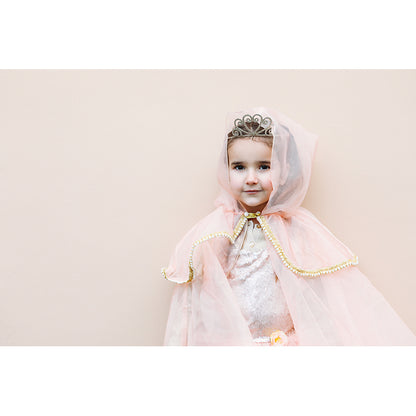 Great Pretenders Headband with Tiara, Silver Glitter