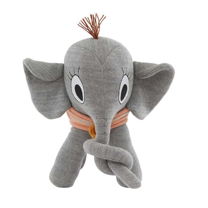 OYOY Plush Toy, Ramboline Elephant - Grey