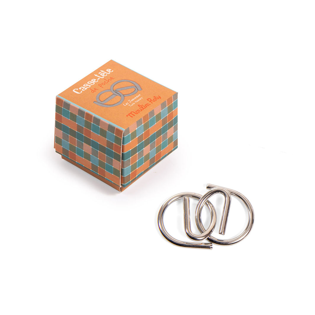 Moulin Roty Mini IQ, Mind-Bending Puzzles - Assorted