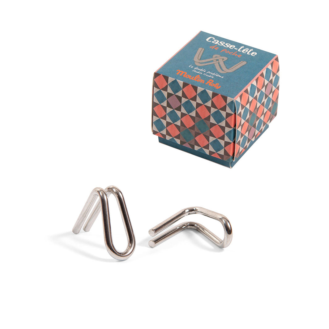 Moulin Roty Mini IQ, Mind-Bending Puzzles - Assorted