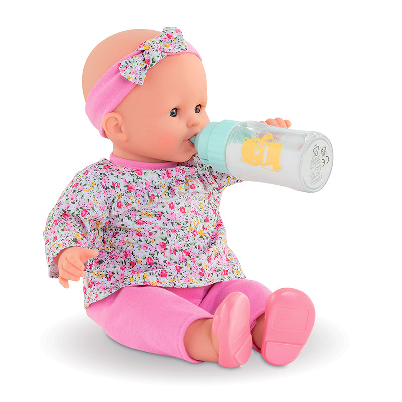 Corolle Doll Accessories Mon Grand 36 - 42 cm, Baby Bottle with Sound