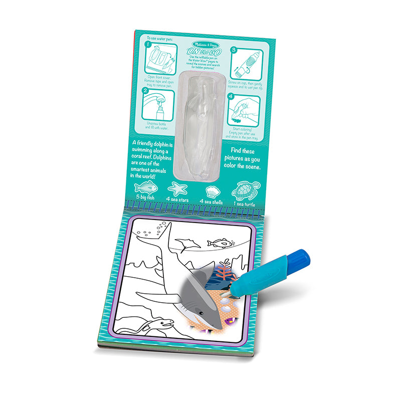 Water-Wow, Reusable Water Painting Set - Under the Sea Themes