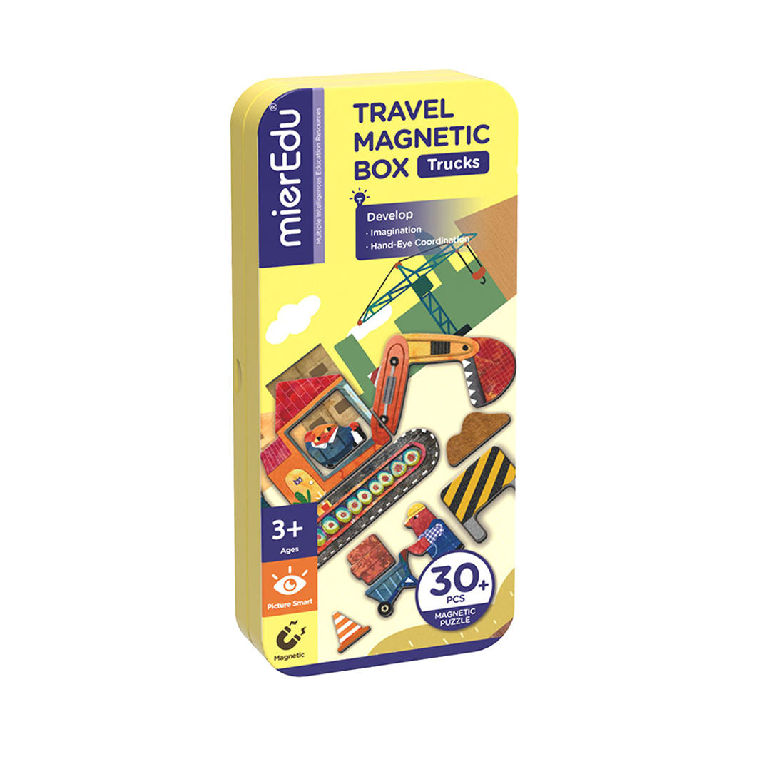 mierEdu, Magnetic Travel Set, Construction Site
