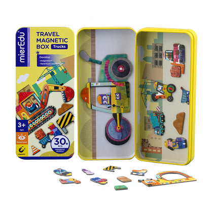 mierEdu, Magnetic Travel Set, Construction Site
